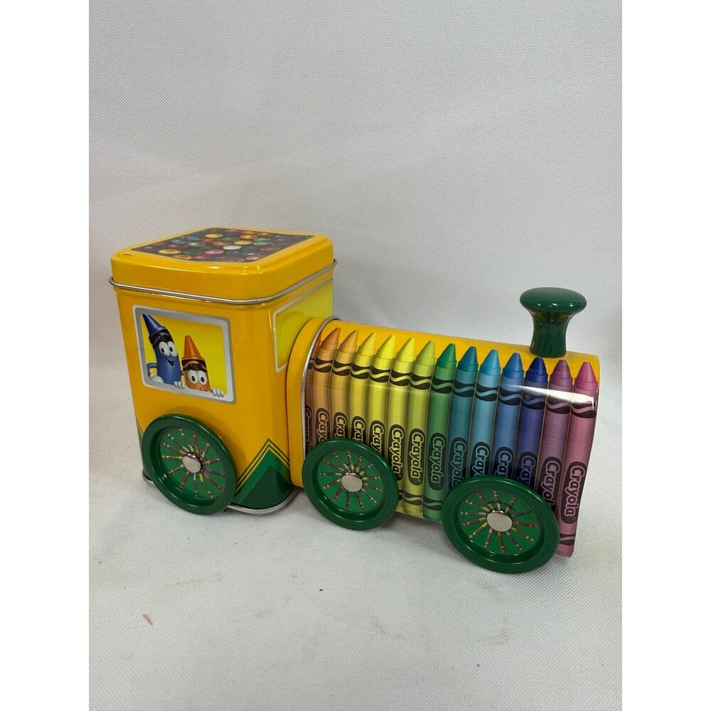 Crayola Crayon Train Tin 2014 Tin ONLY Crayons Not Included